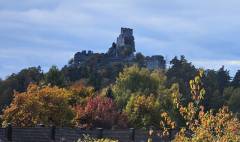 Rückblick auf die Burg