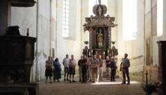 Die alte Bergmannskirche St. Nikolaus, Zeichen der "Goldenen Zeiten" des Böhmerwalds