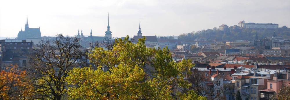Von der Jakobskirche bis zum Spielberg - das Brünner Panorama, gesehen von der Villa Tugendhat