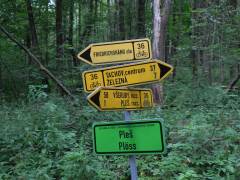 Radwege im Niemandsland, bei Plöss