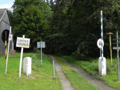 Grenzübergang für RadlerInnen