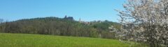 Frühlingsblick auf Burg Leuchtenberg