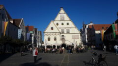 Marktplatz und Rathaus in Weiden
