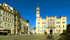 Durch Tuch- und Braugewerbe reich geworden - das Rathaus von Zittau
