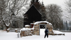 Winter in Böhmen: verschwundenes Hurkenthal