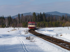 Waldbahn in Böhmen